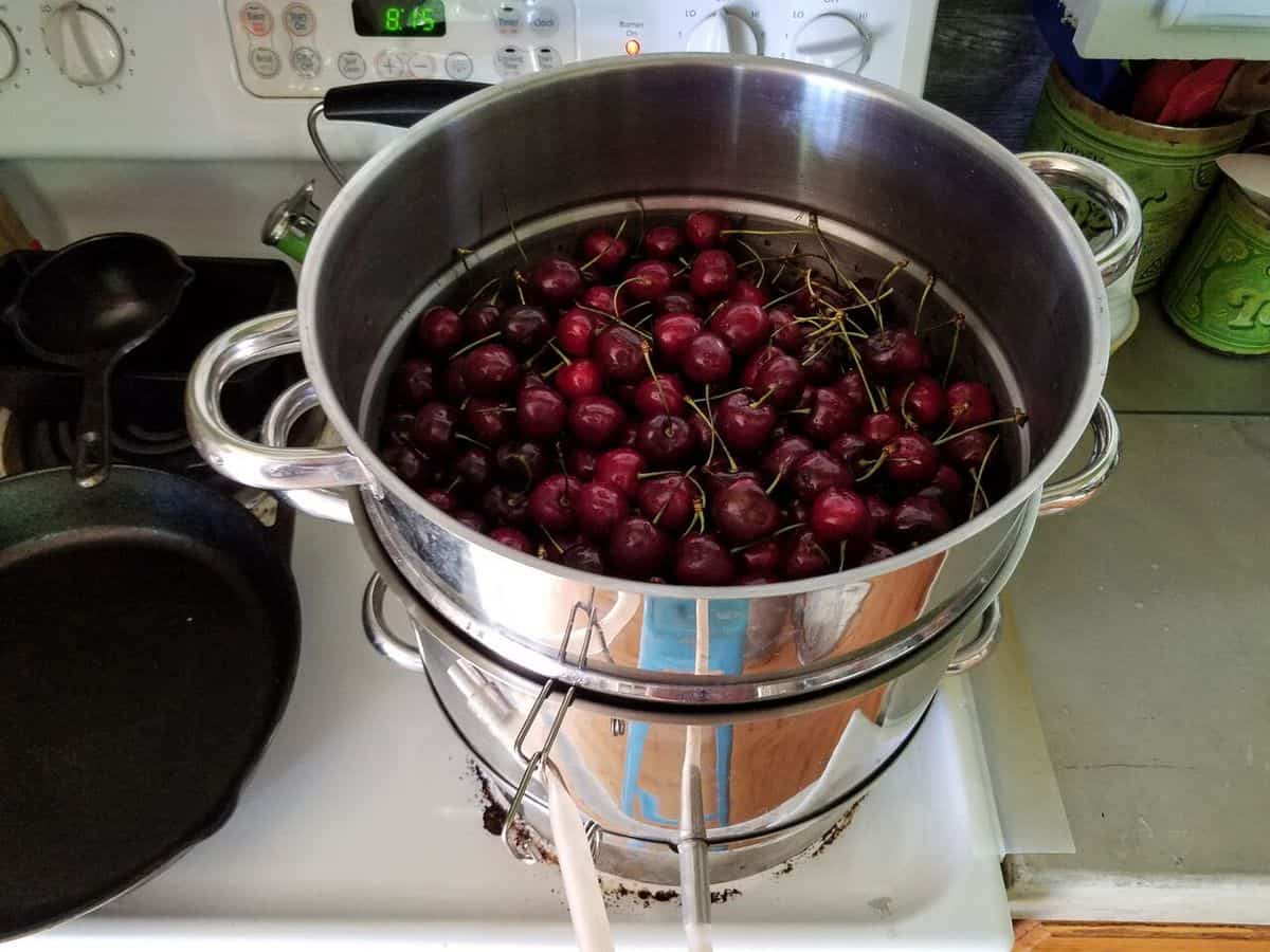 Conserve di succo di ciliegia fatto in casa - I vantaggi dell'utilizzo di uno spremiagrumi a vapore per preservare il raccolto