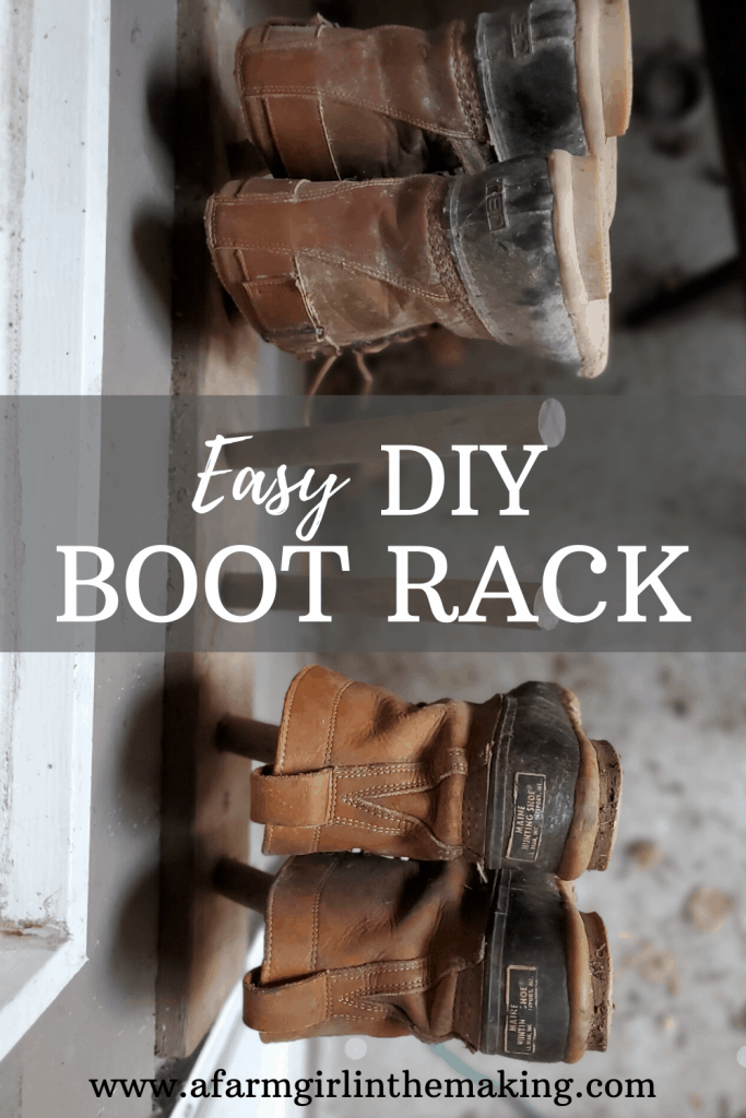 Diy boot online stand