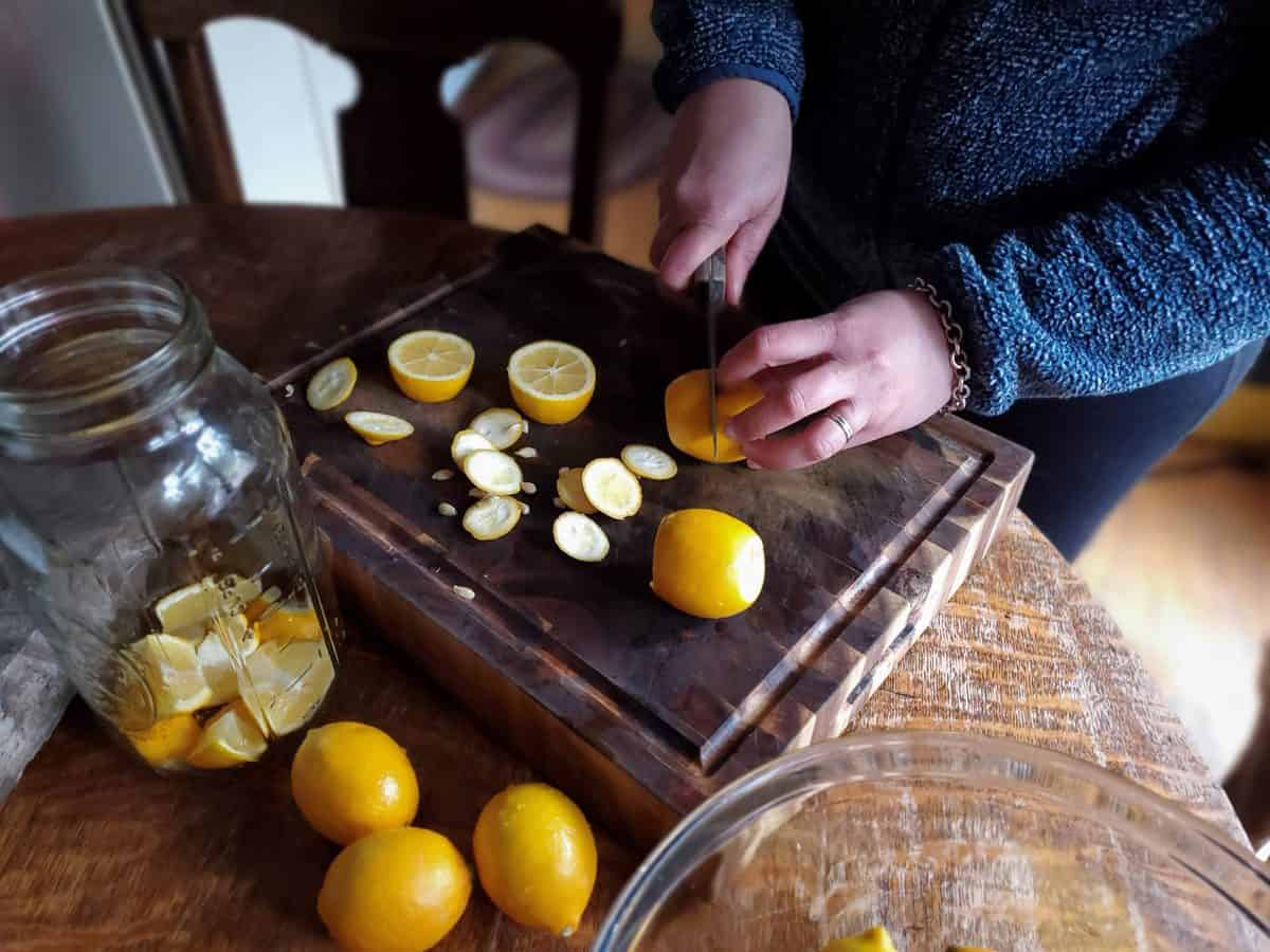 Homemade Limoncello using Meyer Lemons A Farm Girl in the Making