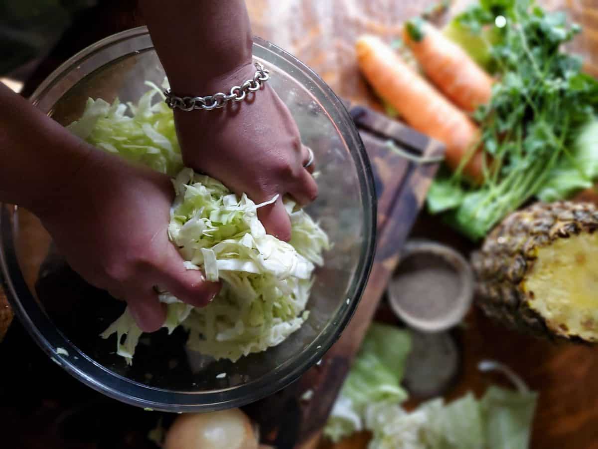 Hawaiian Sauerkraut Recipe Easy Steps Making Pineapple Kraut